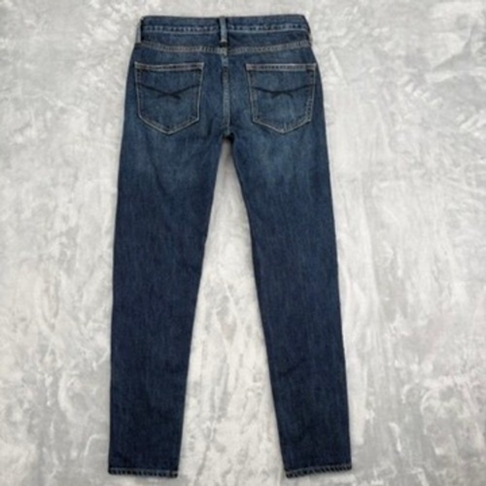 Gap Jeans Womens 24/00r (Fits 27x28) Blue Sexy Boyfriend 1969 Distressed Relaxed - Picture 11 of 11